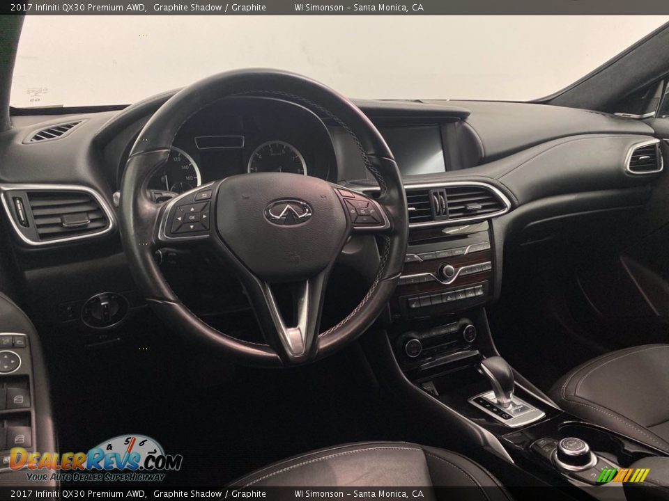 Front Seat of 2017 Infiniti QX30 Premium AWD Photo #20