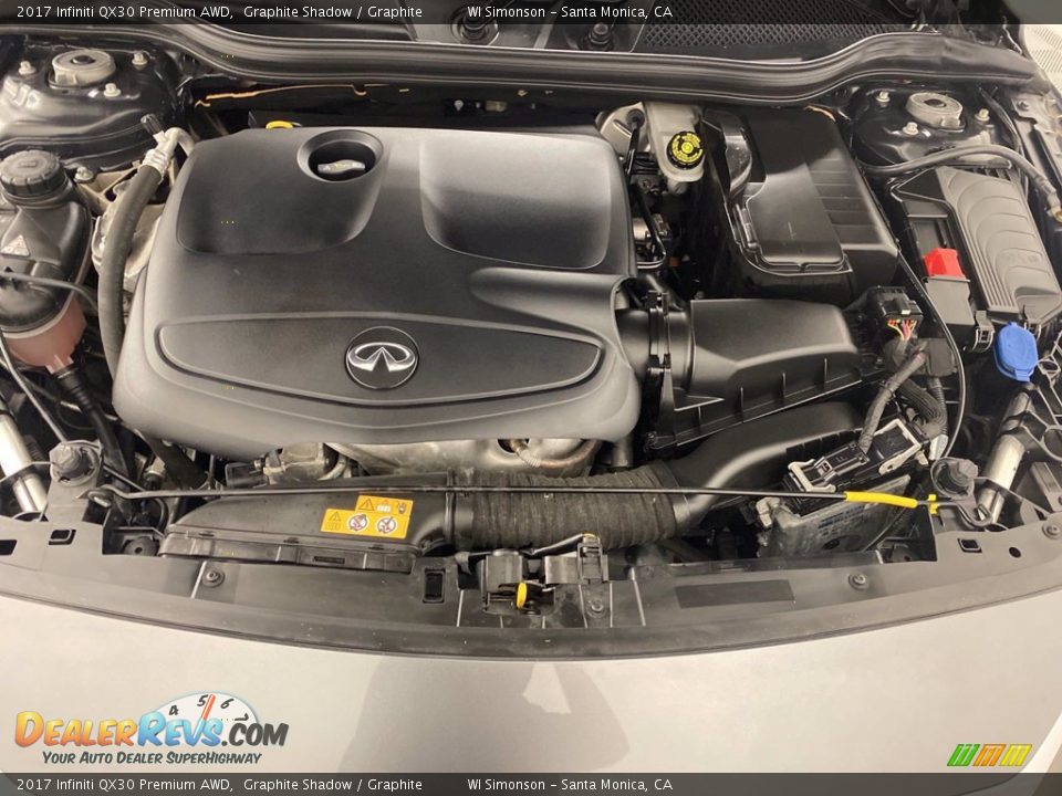 2017 Infiniti QX30 Premium AWD 2.0 Liter Turbocharged DOHC 16-Valve VVT 4 Cylinder Engine Photo #25