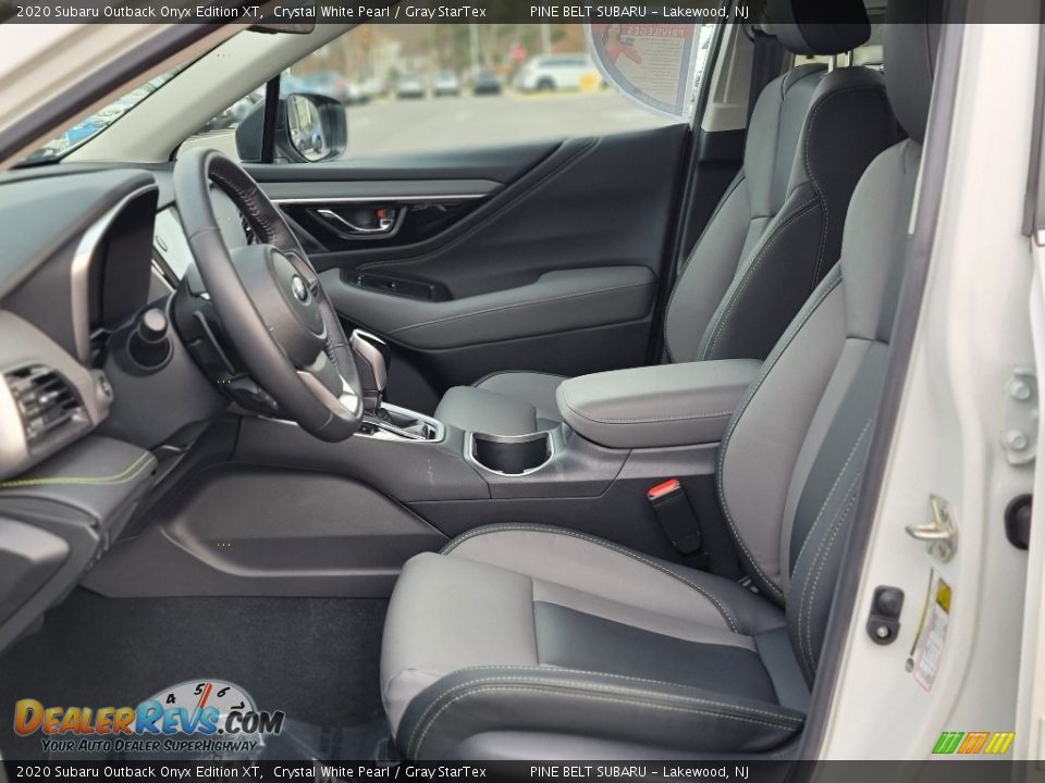 Front Seat of 2020 Subaru Outback Onyx Edition XT Photo #36