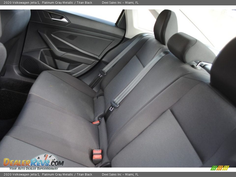2020 Volkswagen Jetta S Platinum Gray Metallic / Titan Black Photo #11