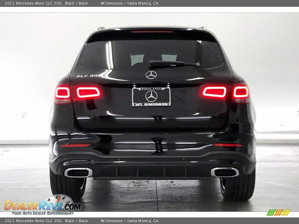 2021 Mercedes-Benz GLC 300 Black / Black Photo #3