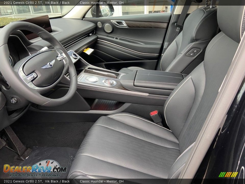 Front Seat of 2021 Genesis GV80 2.5T Photo #6
