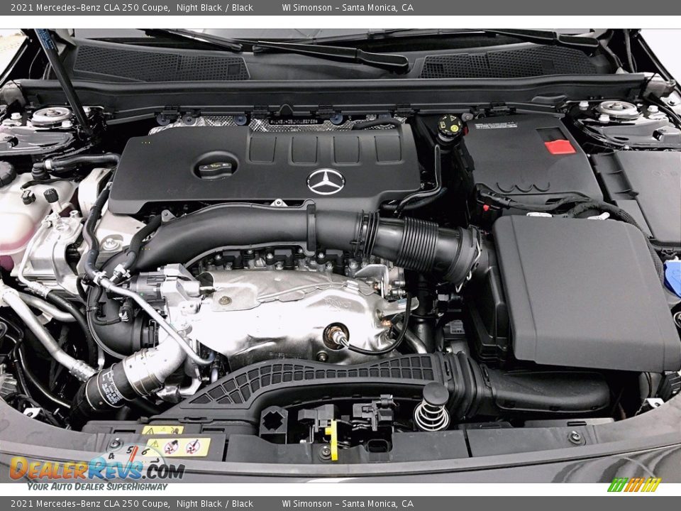 2021 Mercedes-Benz CLA 250 Coupe 2.0 Liter Twin-Turbocharged DOHC 16-Valve VVT 4 Cylinder Engine Photo #8