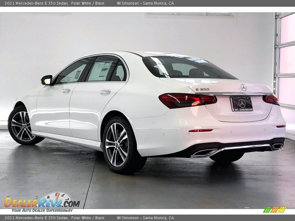 2021 Mercedes-Benz E 350 Sedan Polar White / Black Photo #2