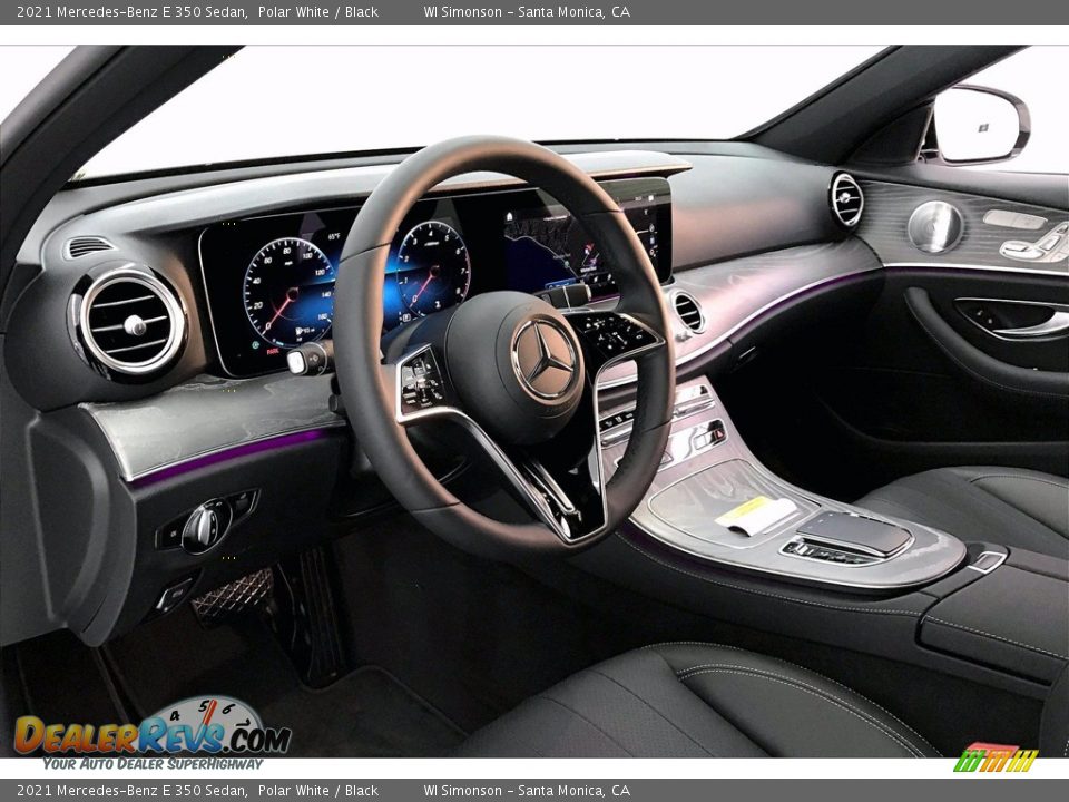 2021 Mercedes-Benz E 350 Sedan Polar White / Black Photo #4