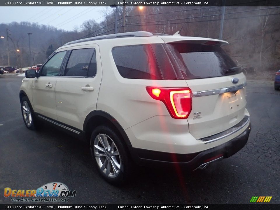 2018 Ford Explorer XLT 4WD Platinum Dune / Ebony Black Photo #5