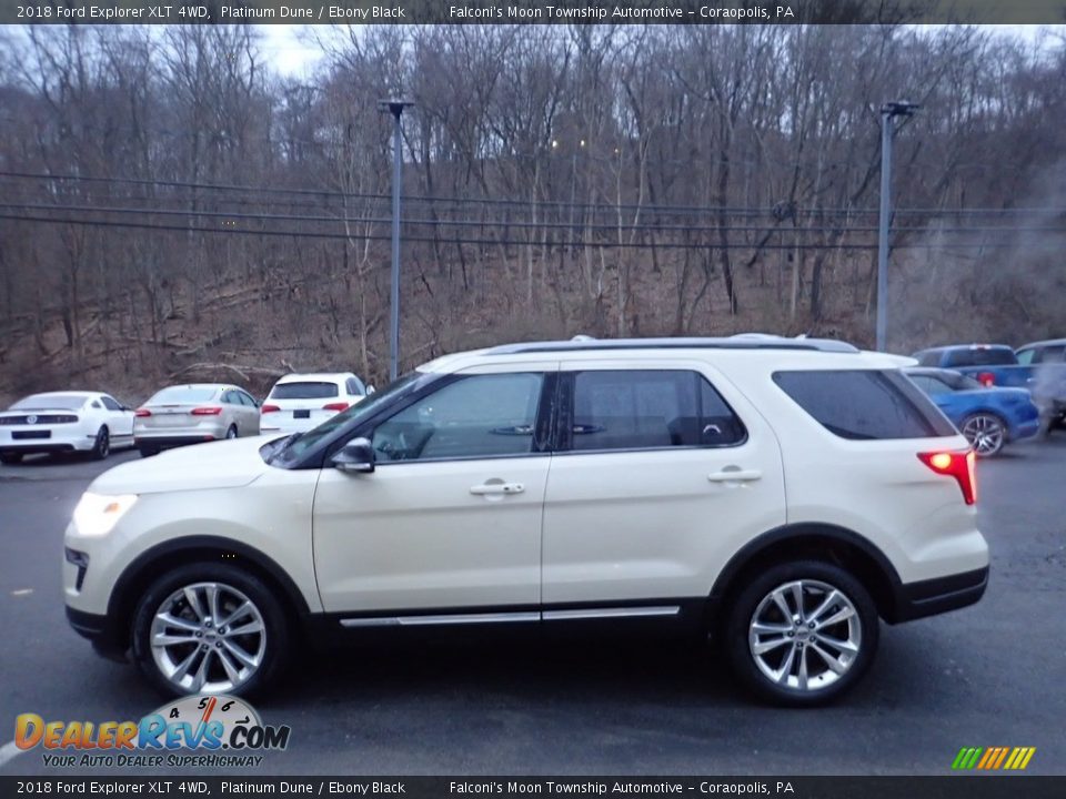 2018 Ford Explorer XLT 4WD Platinum Dune / Ebony Black Photo #6