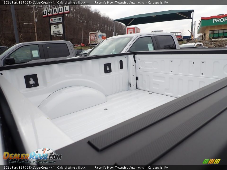 2021 Ford F150 STX SuperCrew 4x4 Oxford White / Black Photo #9