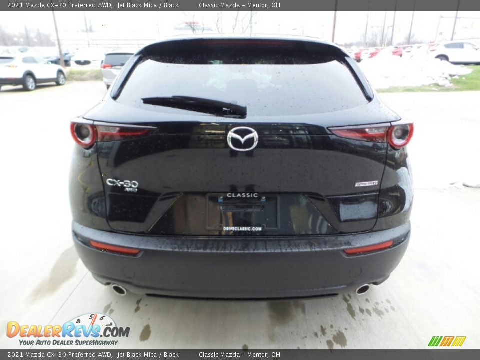 2021 Mazda CX-30 Preferred AWD Jet Black Mica / Black Photo #2