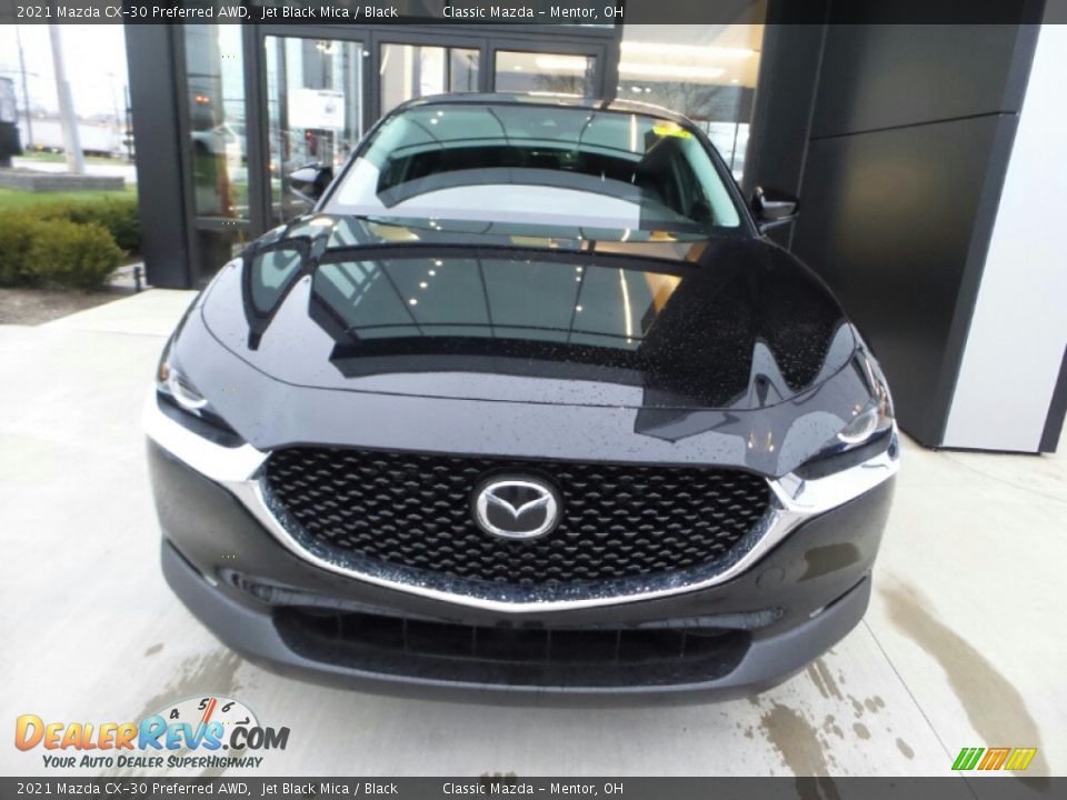 2021 Mazda CX-30 Preferred AWD Jet Black Mica / Black Photo #4