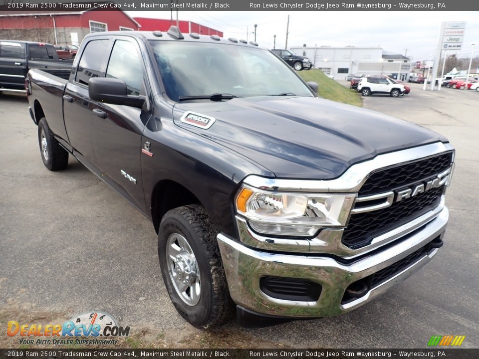 2019 Ram 2500 Tradesman Crew Cab 4x4 Maximum Steel Metallic / Black Photo #8