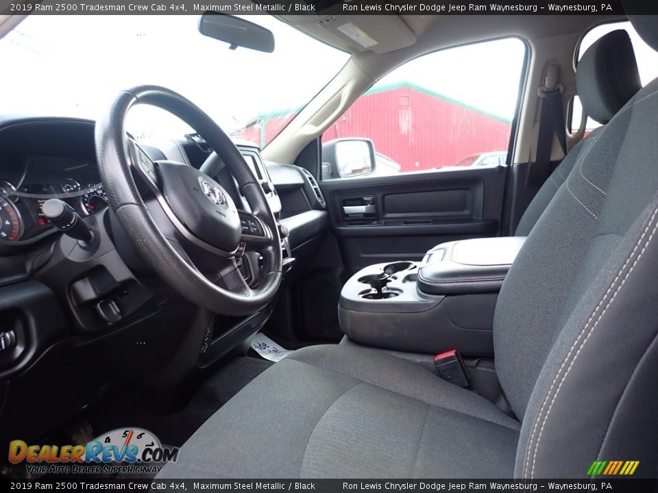 2019 Ram 2500 Tradesman Crew Cab 4x4 Maximum Steel Metallic / Black Photo #12