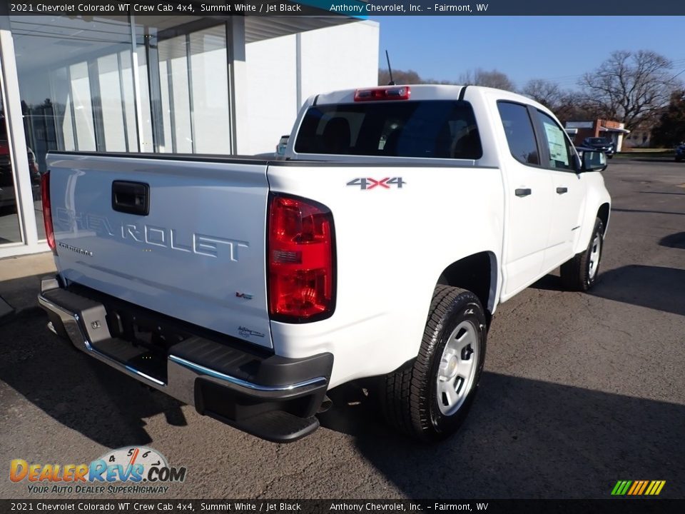 2021 Chevrolet Colorado WT Crew Cab 4x4 Summit White / Jet Black Photo #4