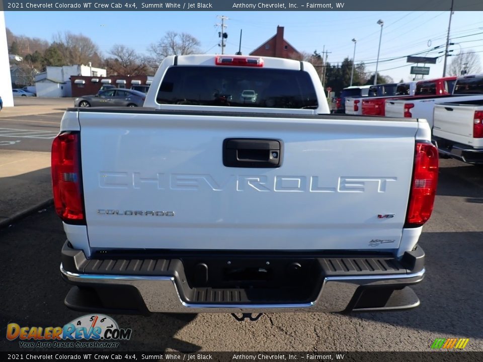 2021 Chevrolet Colorado WT Crew Cab 4x4 Summit White / Jet Black Photo #5