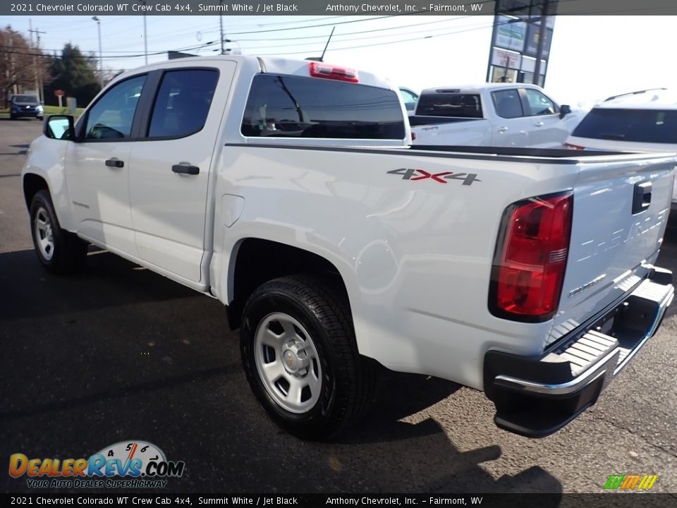 2021 Chevrolet Colorado WT Crew Cab 4x4 Summit White / Jet Black Photo #6