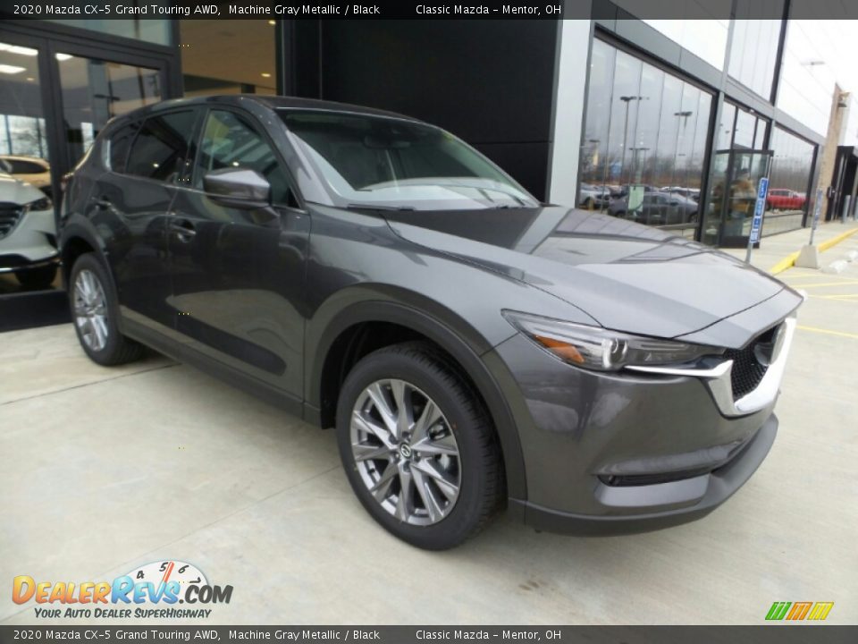 2020 Mazda CX-5 Grand Touring AWD Machine Gray Metallic / Black Photo #1