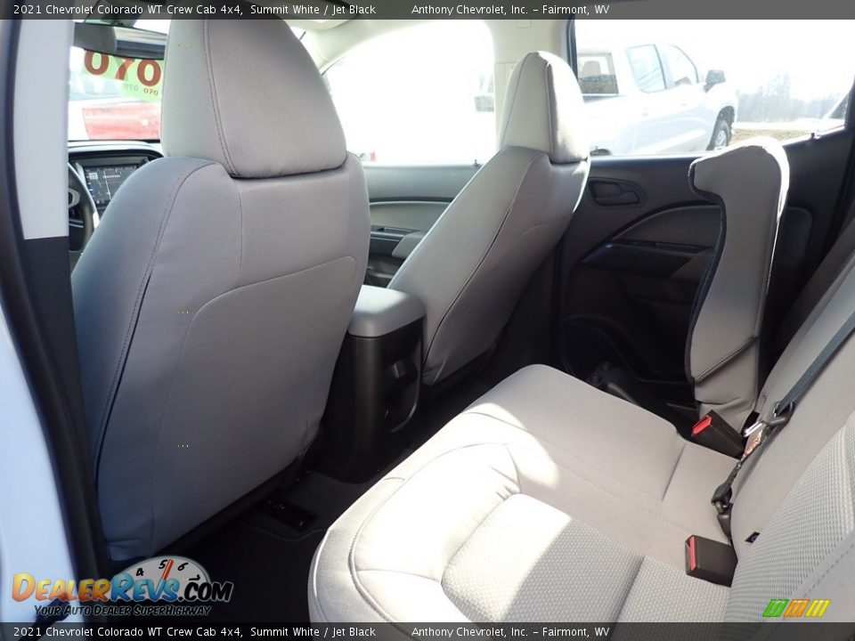 2021 Chevrolet Colorado WT Crew Cab 4x4 Summit White / Jet Black Photo #11