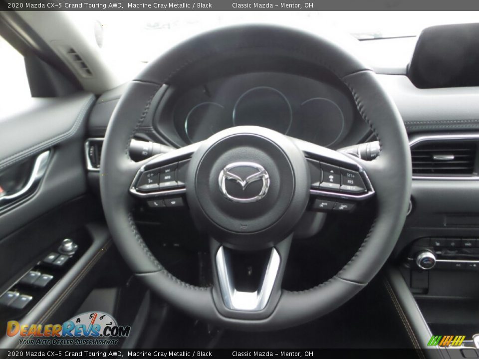 2020 Mazda CX-5 Grand Touring AWD Machine Gray Metallic / Black Photo #7