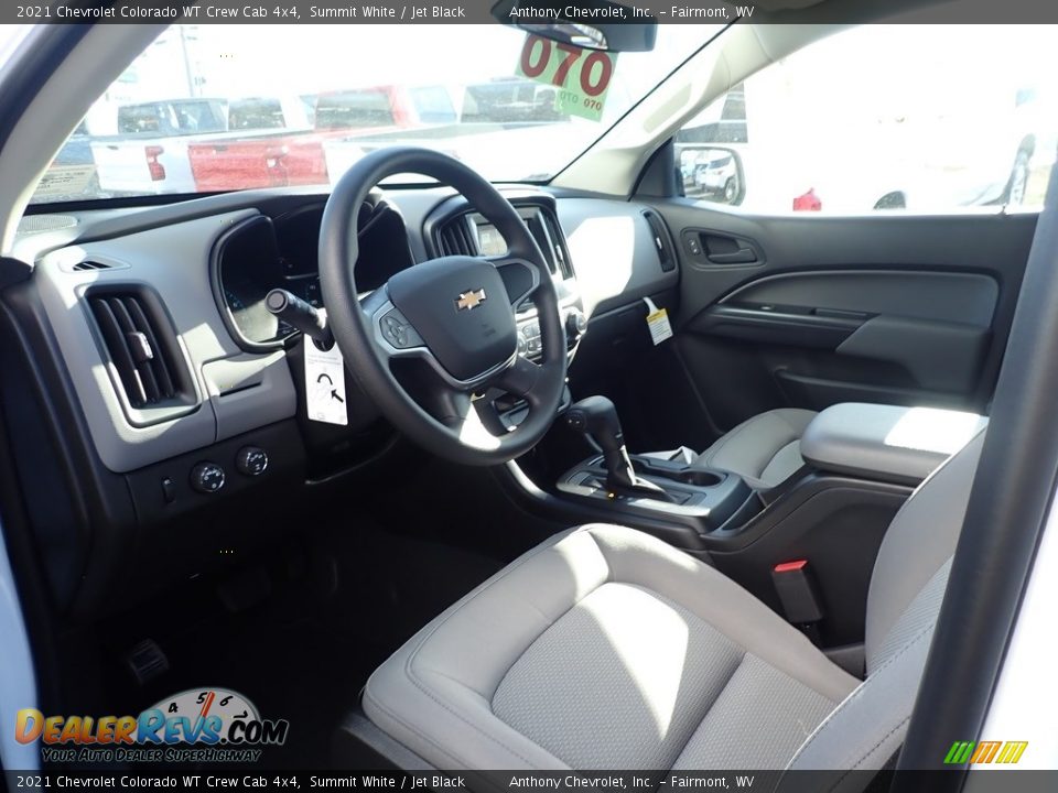 2021 Chevrolet Colorado WT Crew Cab 4x4 Summit White / Jet Black Photo #12