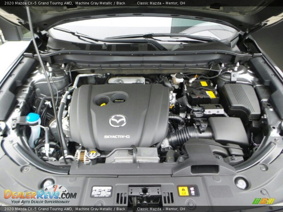 2020 Mazda CX-5 Grand Touring AWD Machine Gray Metallic / Black Photo #8