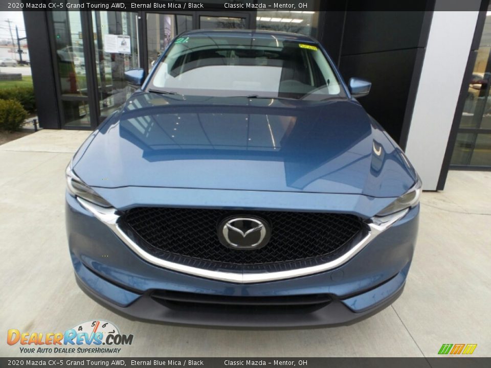 2020 Mazda CX-5 Grand Touring AWD Eternal Blue Mica / Black Photo #2