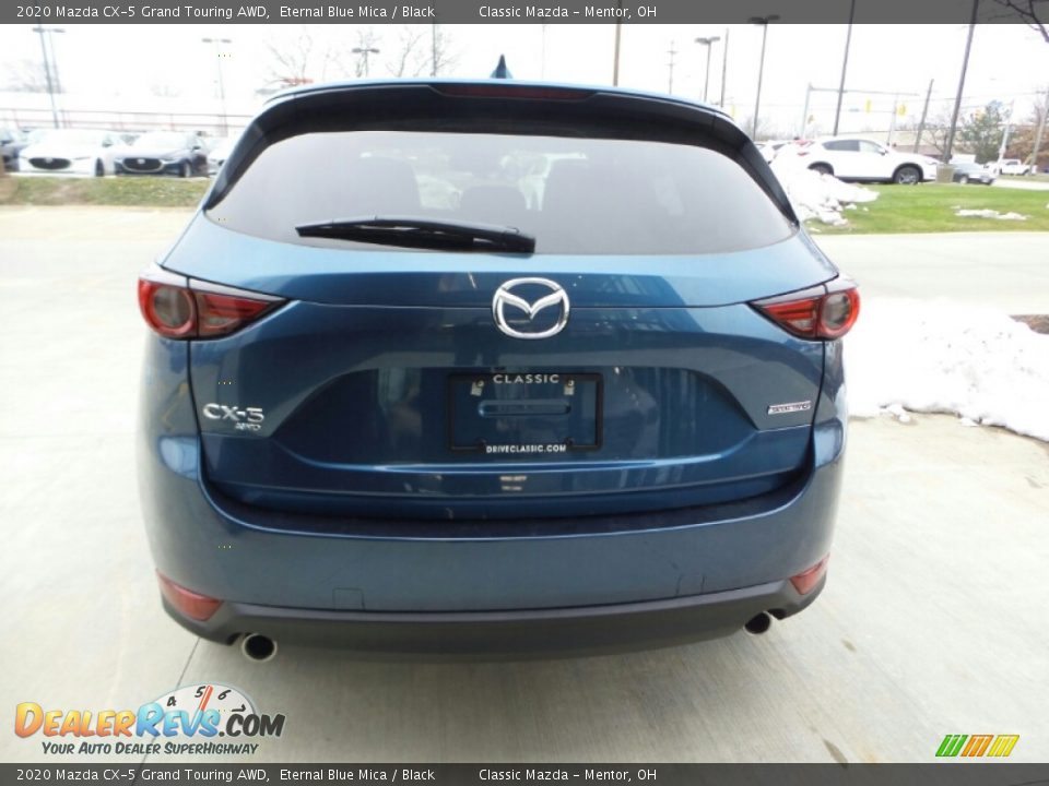 2020 Mazda CX-5 Grand Touring AWD Eternal Blue Mica / Black Photo #4