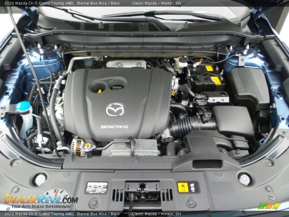 2020 Mazda CX-5 Grand Touring AWD Eternal Blue Mica / Black Photo #8