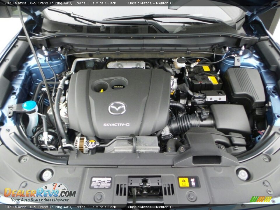 2020 Mazda CX-5 Grand Touring AWD Eternal Blue Mica / Black Photo #9