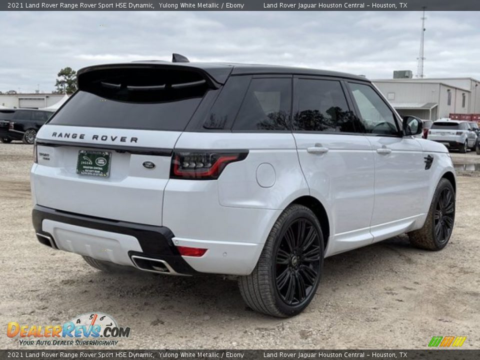 2021 Land Rover Range Rover Sport HSE Dynamic Yulong White Metallic / Ebony Photo #3