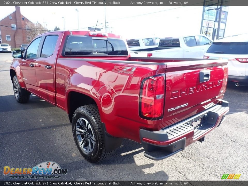 Cherry Red Tintcoat 2021 Chevrolet Colorado Z71 Crew Cab 4x4 Photo #6