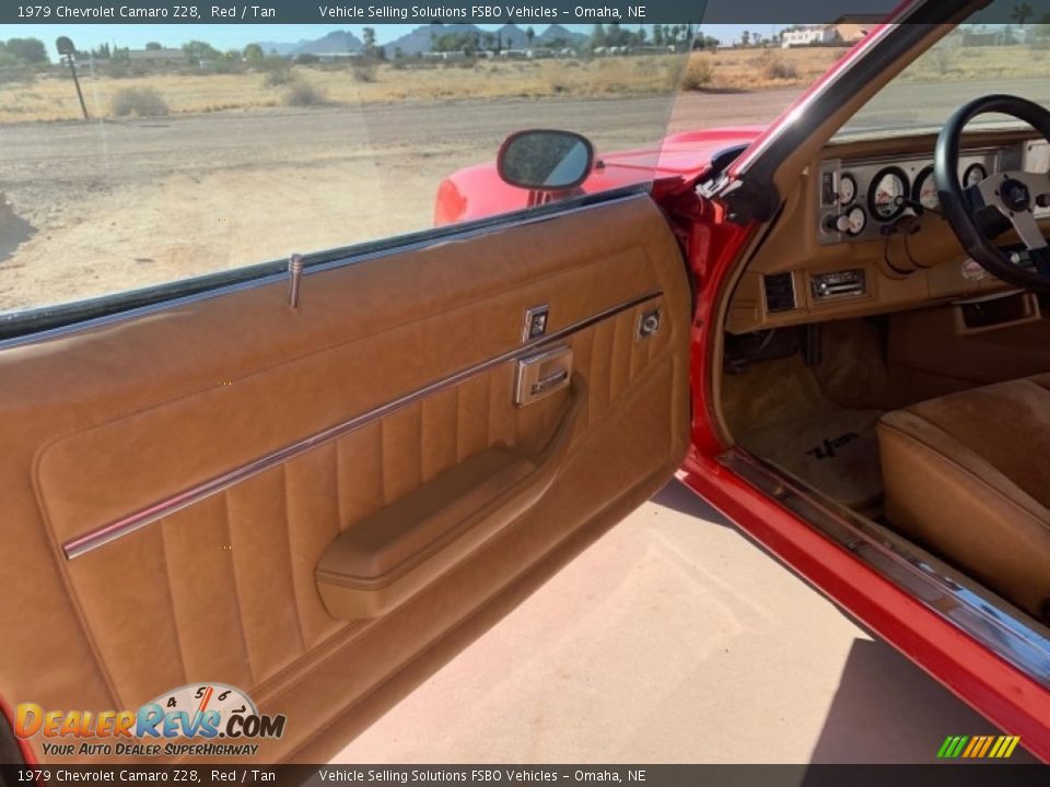 1979 Chevrolet Camaro Z28 Red / Tan Photo #5