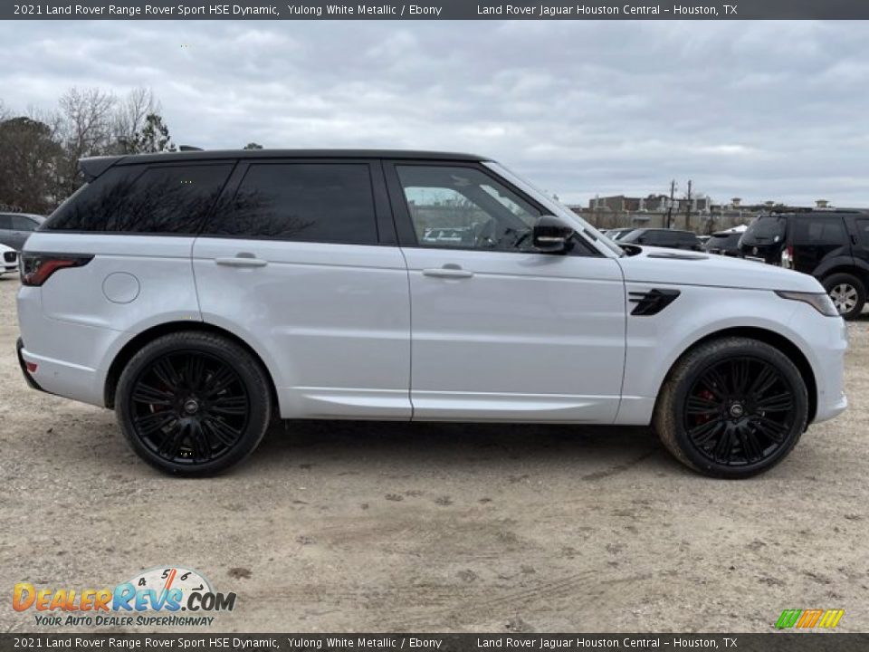 2021 Land Rover Range Rover Sport HSE Dynamic Yulong White Metallic / Ebony Photo #8