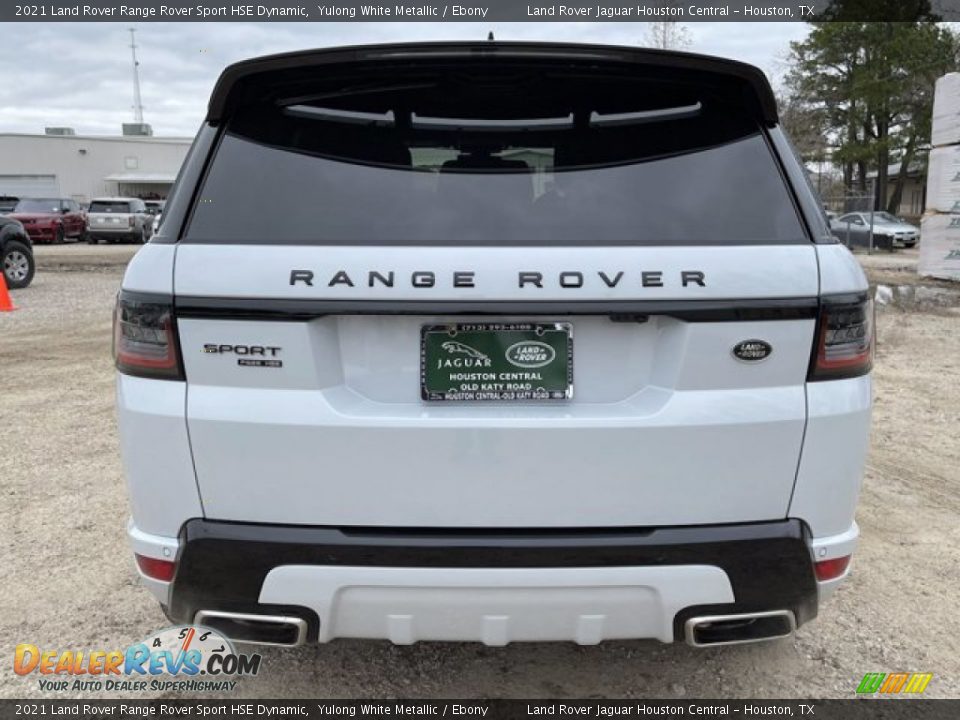 2021 Land Rover Range Rover Sport HSE Dynamic Yulong White Metallic / Ebony Photo #9