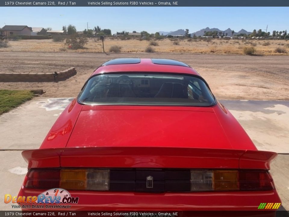 1979 Chevrolet Camaro Z28 Red / Tan Photo #9