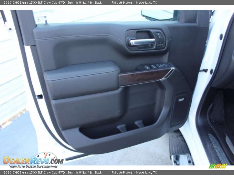 2020 GMC Sierra 1500 SLT Crew Cab 4WD Summit White / Jet Black Photo #11