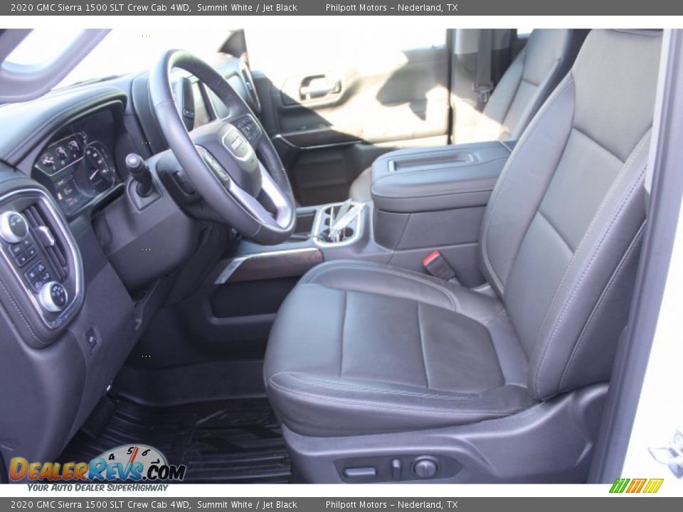 2020 GMC Sierra 1500 SLT Crew Cab 4WD Summit White / Jet Black Photo #12