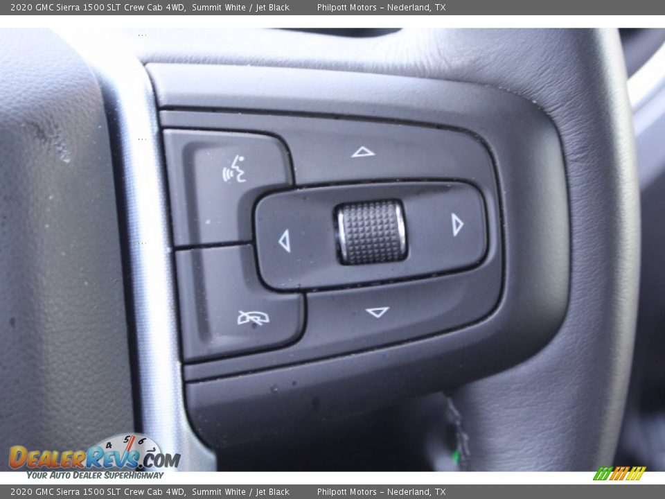 2020 GMC Sierra 1500 SLT Crew Cab 4WD Summit White / Jet Black Photo #14