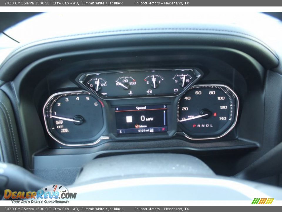 2020 GMC Sierra 1500 SLT Crew Cab 4WD Summit White / Jet Black Photo #15