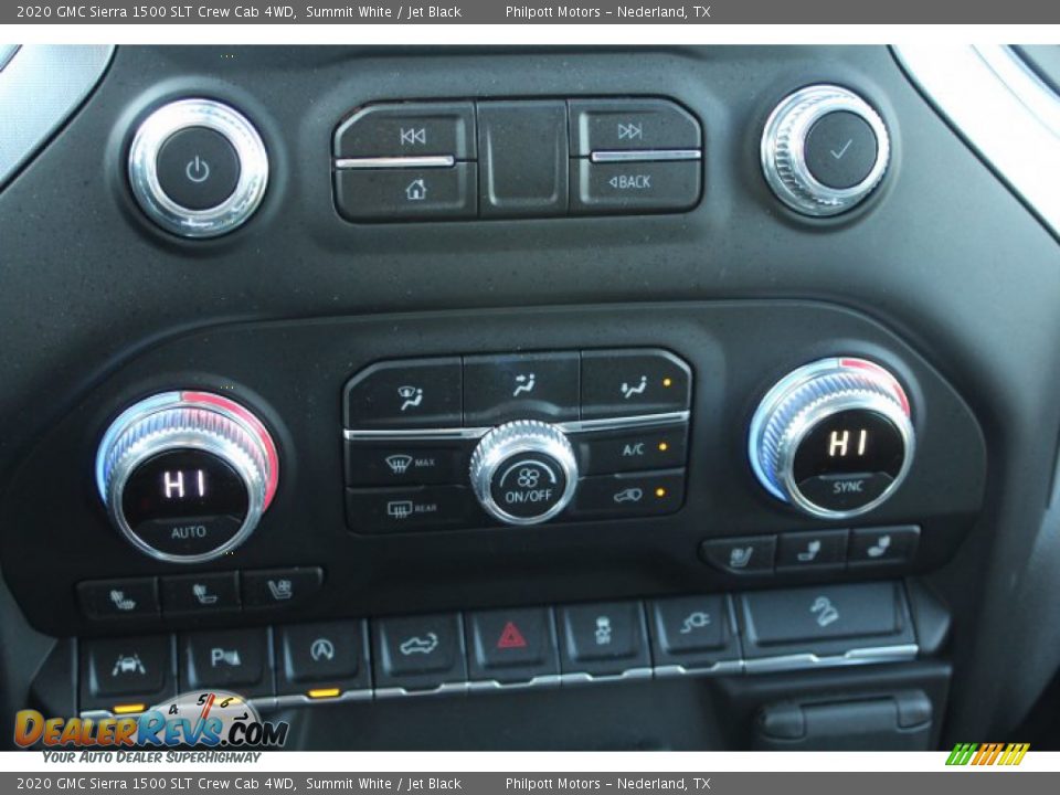 2020 GMC Sierra 1500 SLT Crew Cab 4WD Summit White / Jet Black Photo #18