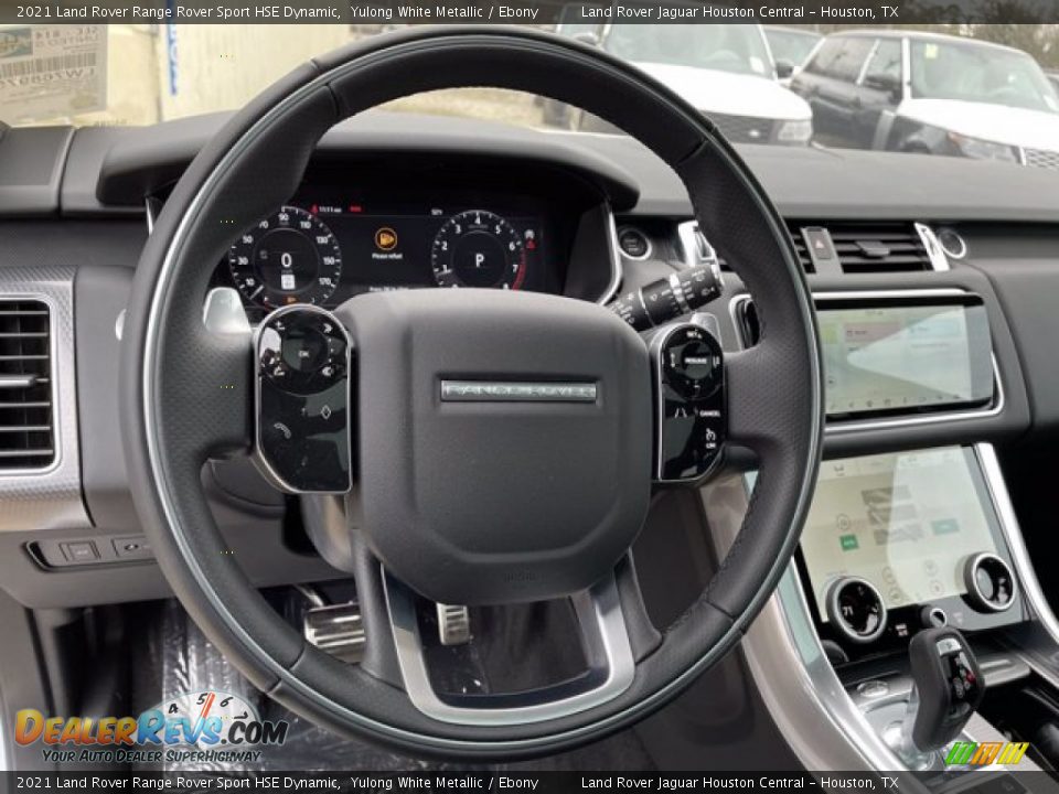 2021 Land Rover Range Rover Sport HSE Dynamic Yulong White Metallic / Ebony Photo #21
