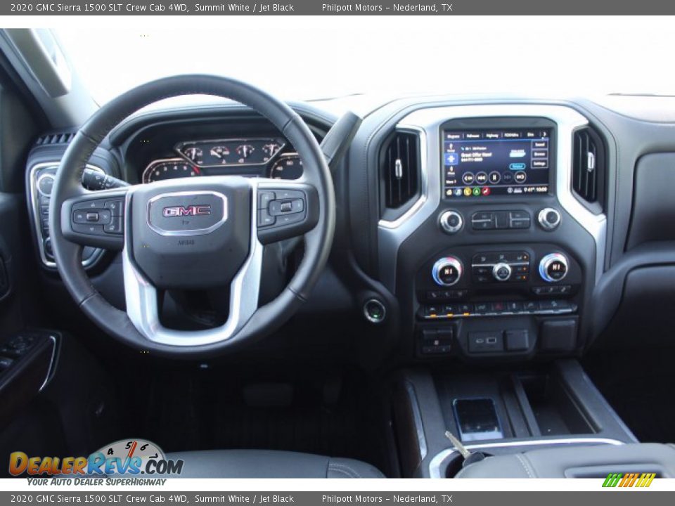 2020 GMC Sierra 1500 SLT Crew Cab 4WD Summit White / Jet Black Photo #23