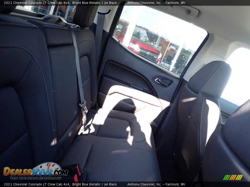 2021 Chevrolet Colorado LT Crew Cab 4x4 Bright Blue Metallic / Jet Black Photo #11