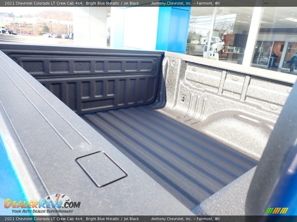 2021 Chevrolet Colorado LT Crew Cab 4x4 Bright Blue Metallic / Jet Black Photo #12