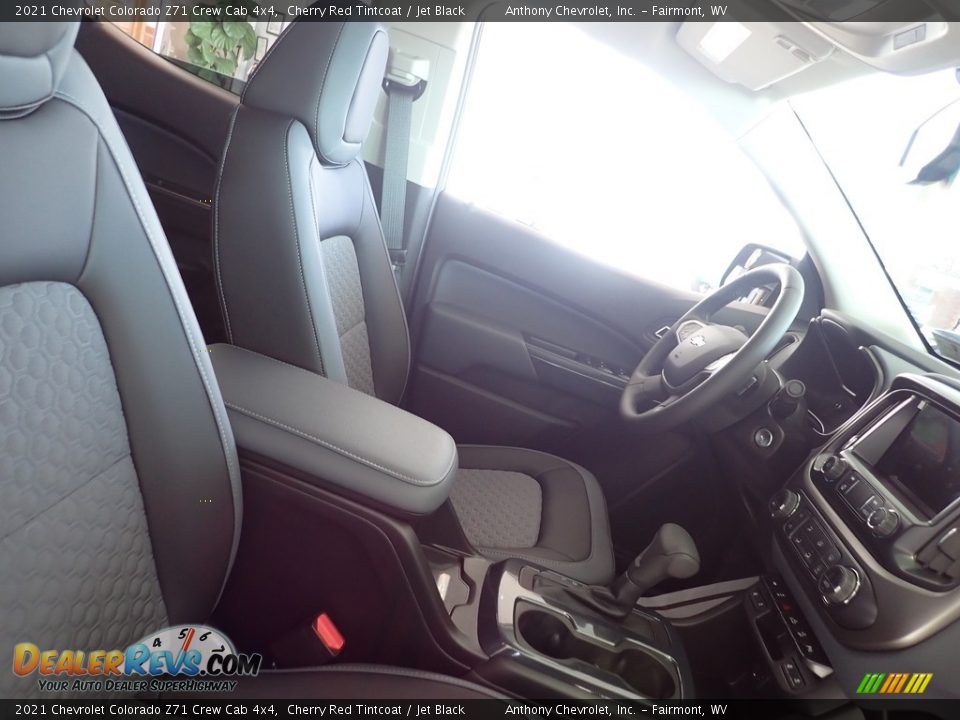 2021 Chevrolet Colorado Z71 Crew Cab 4x4 Cherry Red Tintcoat / Jet Black Photo #3
