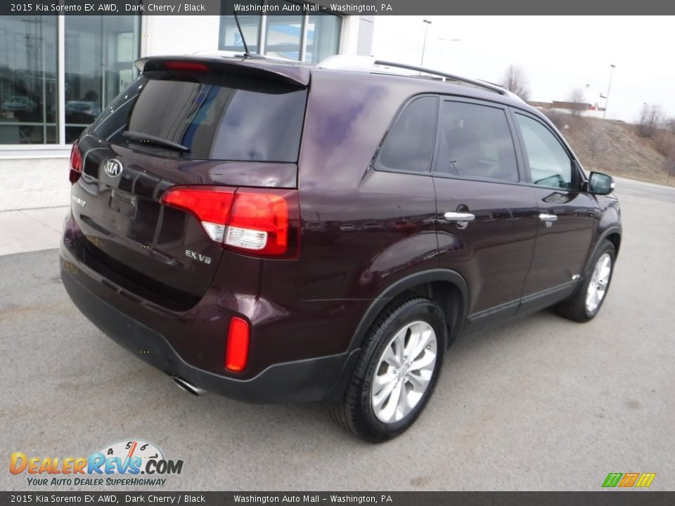 Dark Cherry 2015 Kia Sorento EX AWD Photo #9