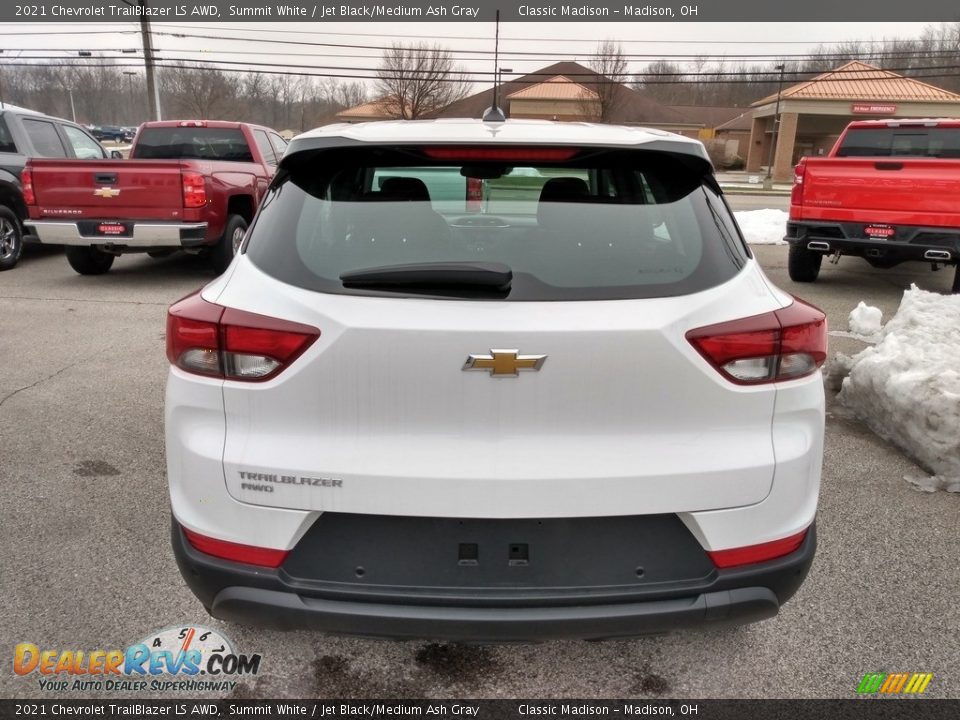 2021 Chevrolet TrailBlazer LS AWD Summit White / Jet Black/Medium Ash Gray Photo #7