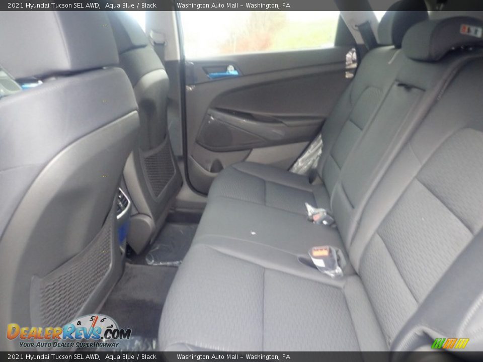 2021 Hyundai Tucson SEL AWD Aqua Blue / Black Photo #13
