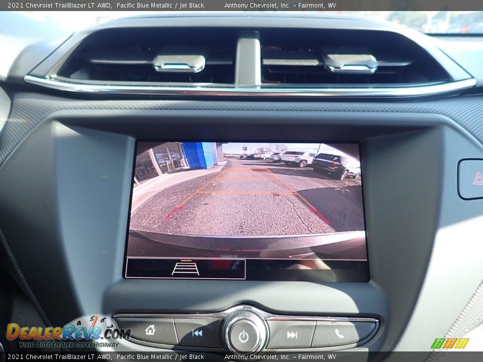 2021 Chevrolet TrailBlazer LT AWD Pacific Blue Metallic / Jet Black Photo #16