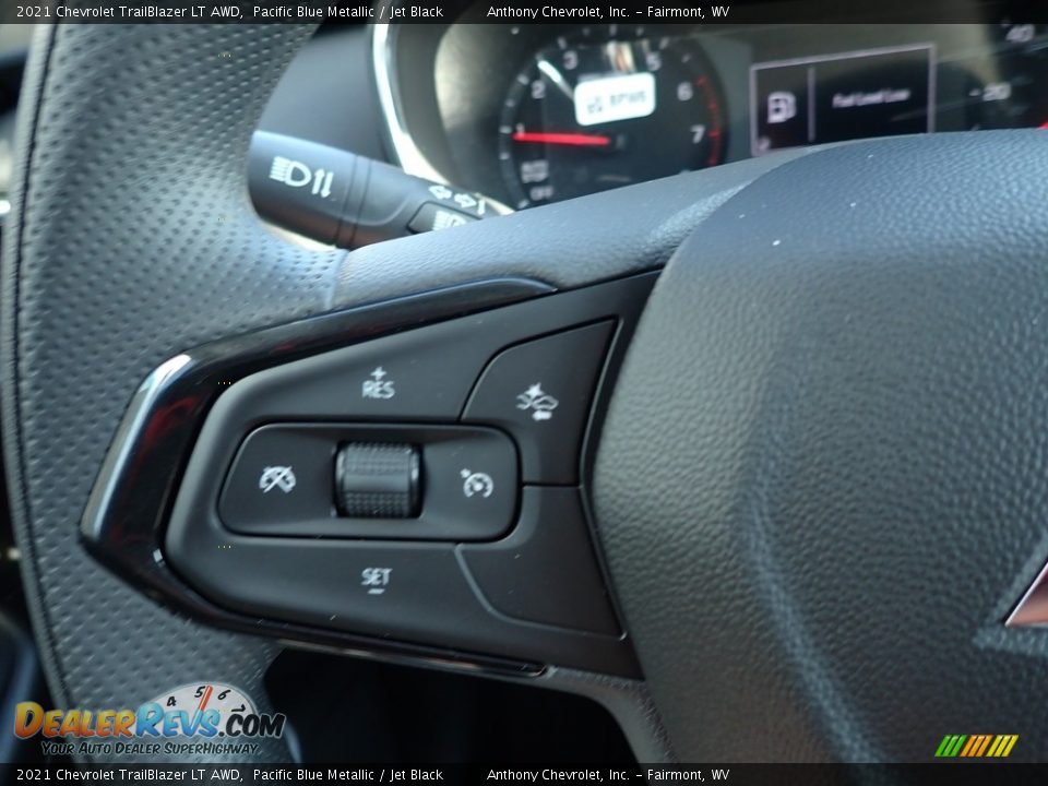 2021 Chevrolet TrailBlazer LT AWD Pacific Blue Metallic / Jet Black Photo #19