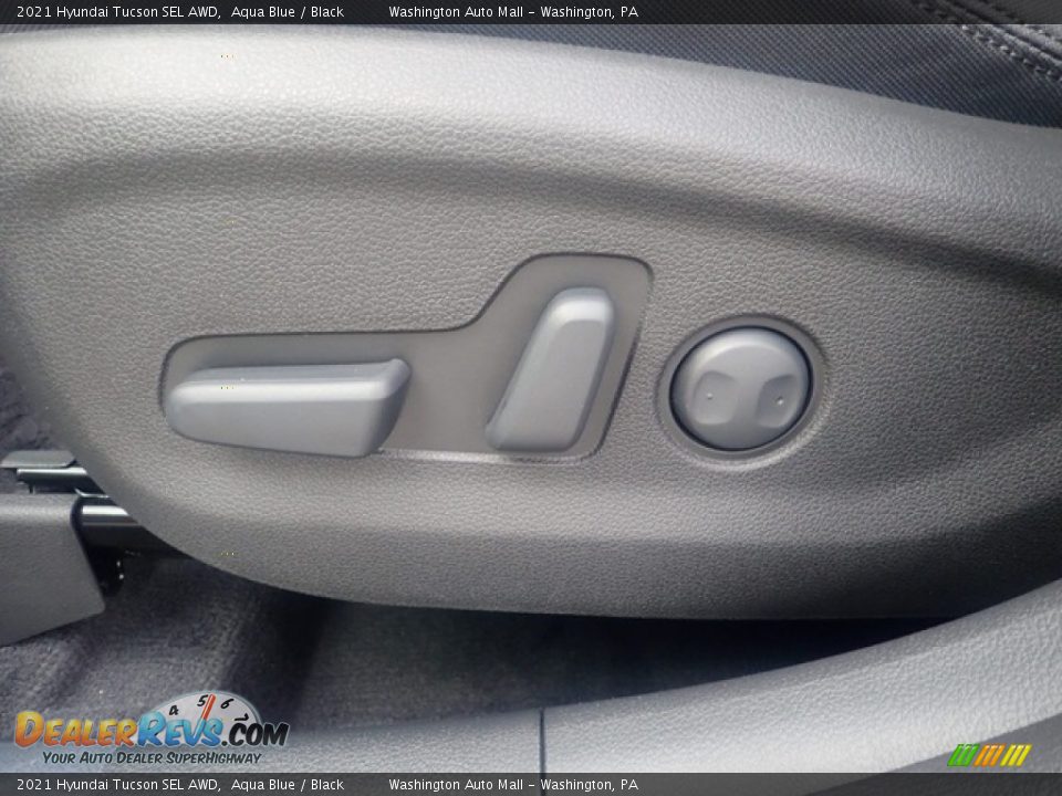 2021 Hyundai Tucson SEL AWD Aqua Blue / Black Photo #19
